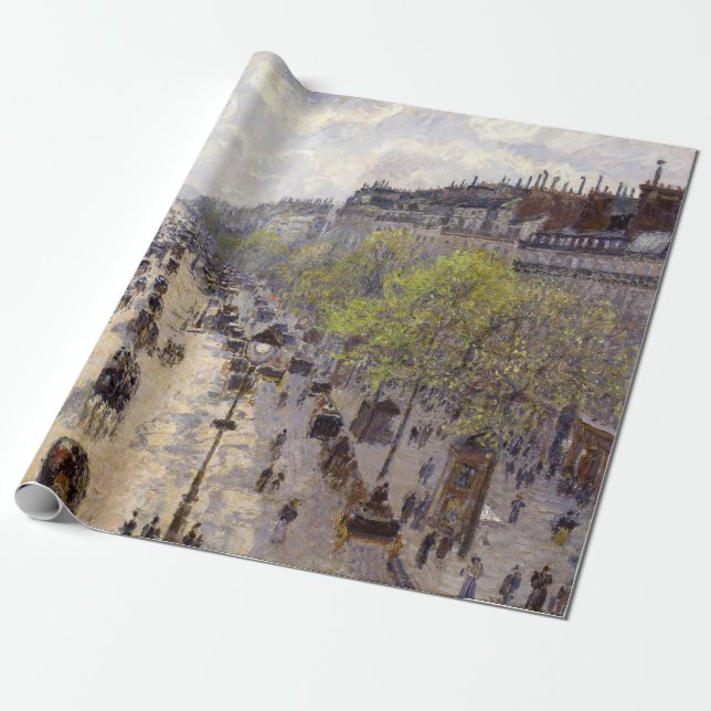 Pissarro - Boulevard Montmartre, Vår Presentpapper (Utrullad)