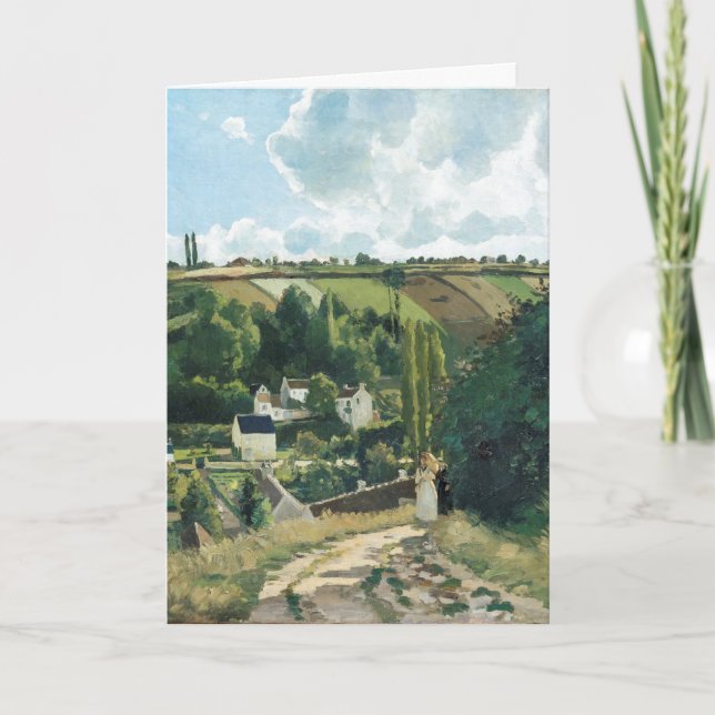 Pissarro-Jalais Backe, Pontoise Kort (Framsida)