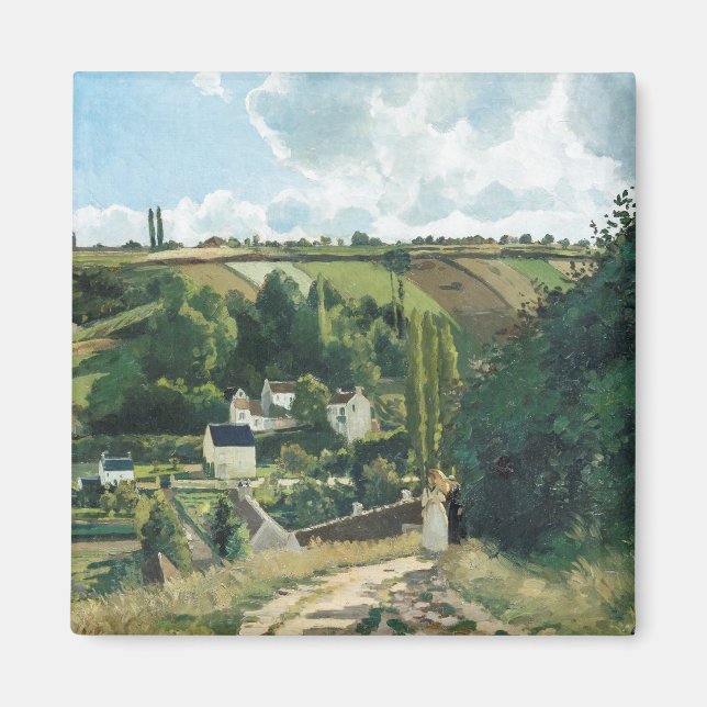 Pissarro-Jalais Backe, Pontoise Magnet (Framsidan)