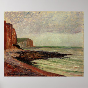 Pissarro - Klippor Vid Petit Dalles 1883 Poster