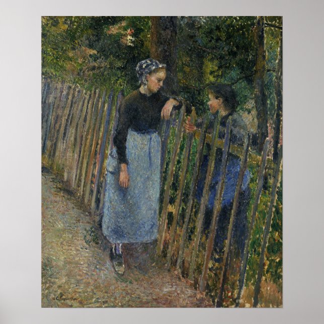 Pissarro - konversation poster (Framsidan)