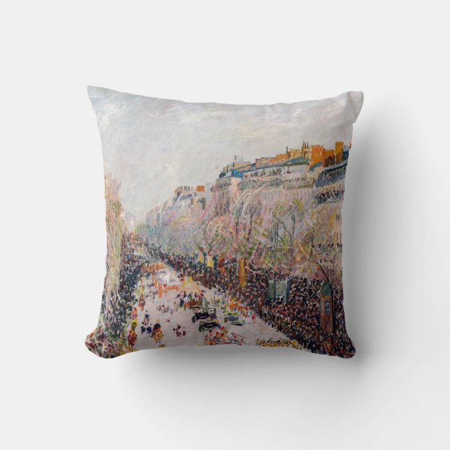 Pissarro - Montmartre, Mardi Gras på Boulevard Kudde (Framsida)