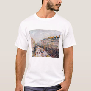 Pissarro - Montmartre, Mardi Gras på Boulevard T Shirt