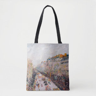 Pissarro - Montmartre, Mardi Gras på Boulevard Tygkasse