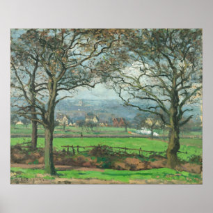 Pissarro - Nära Sydenham Hill Poster
