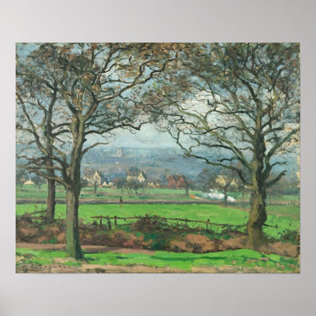 Pissarro - Nära Sydenham Hill Poster (Framsidan)