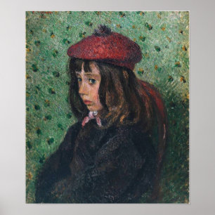 Pissarro - Porträtt vid Felix 1881 Poster