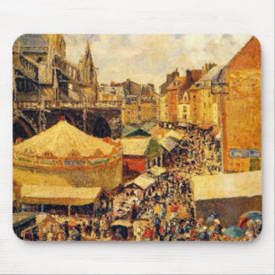 Pissarro: Rättmässan i Dieppe, Sunny Morgon Musmatta