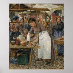 Pissarro - Slaktaren Gris 1883 Poster