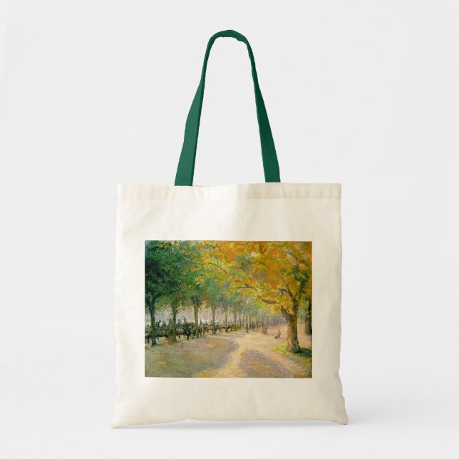 Pissarros "Hyde Park" - Bag Tygkasse (Framsidan)
