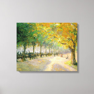 Pissarros "Hyde Park" Canvastryck
