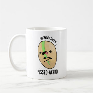 Pissed-achio Funny Pistachio Pun Kaffemugg