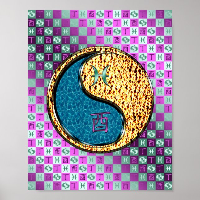 Pisser och brand Tupp Poster (Framsidan)