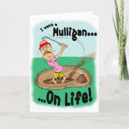 Pisserad av Golfer Kort