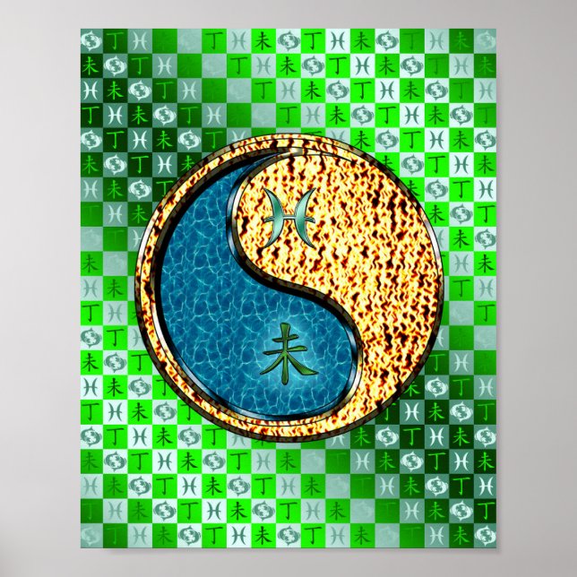 Pisses & Fire Goat Poster (Framsidan)