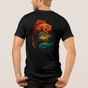 Pisses gör att världen går runt t shirt
