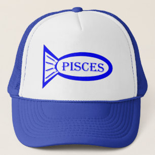 Pisses Stjärntecken Fish Hat Keps