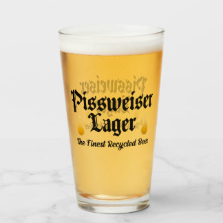 PISSWEISER GLASKOPP