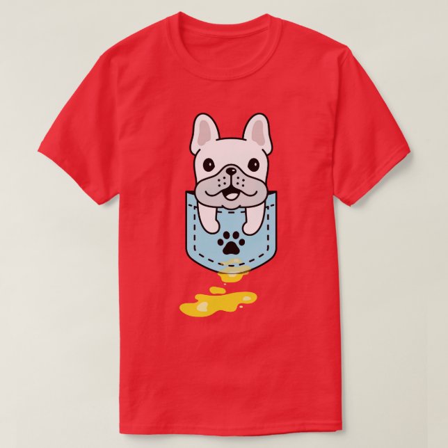 PISSY POCKET-VALP T SHIRT (Design framsida)