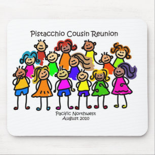 Pistacchio möte Mousepad Musmatta