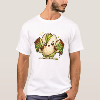Pistachio Dubai Choklad Kawaii T-Shirt