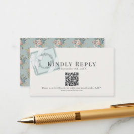 Pistachio Grönt Gift Box QR-OSA Tilläggskort