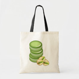 Pistachio Macarons Tygkasse