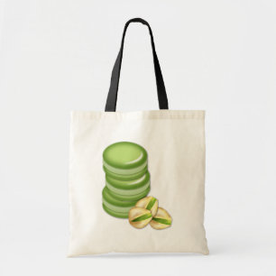 Pistachio Macarons Tygkasse
