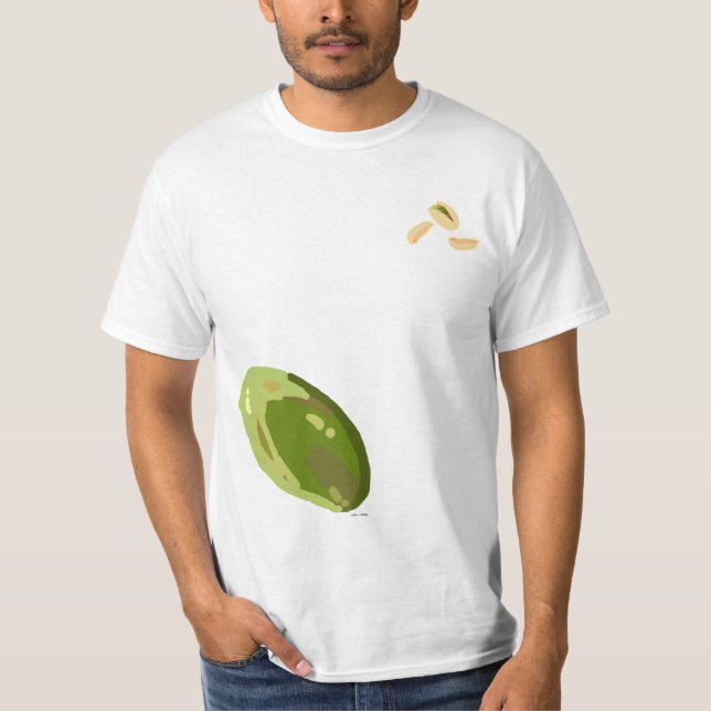 Pistachio Nöt T Shirt (Framsida)