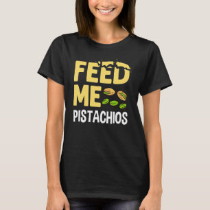 Pistachio Nöt Träd Ice Cream Dessert Osaltat Bow T Shirt