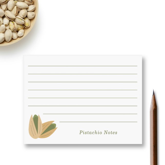 Pistachio Post-it Block (Pistachio Post-it Notes)
