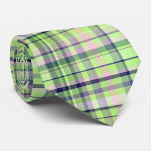 Pistachio Rosa Navy Wht Preppy Madras Slips