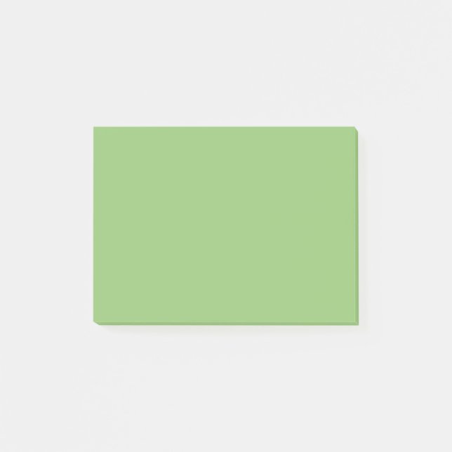 Pistachio Solid Färg Post-it Block (Framsida)