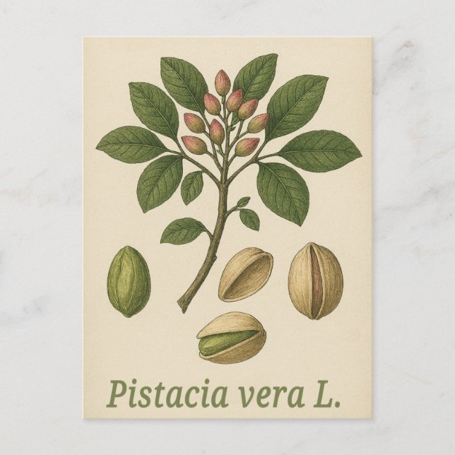 Pistachio vera vykort (Framsida)