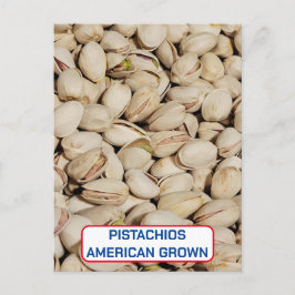 Pistachios, American Grown Vykort