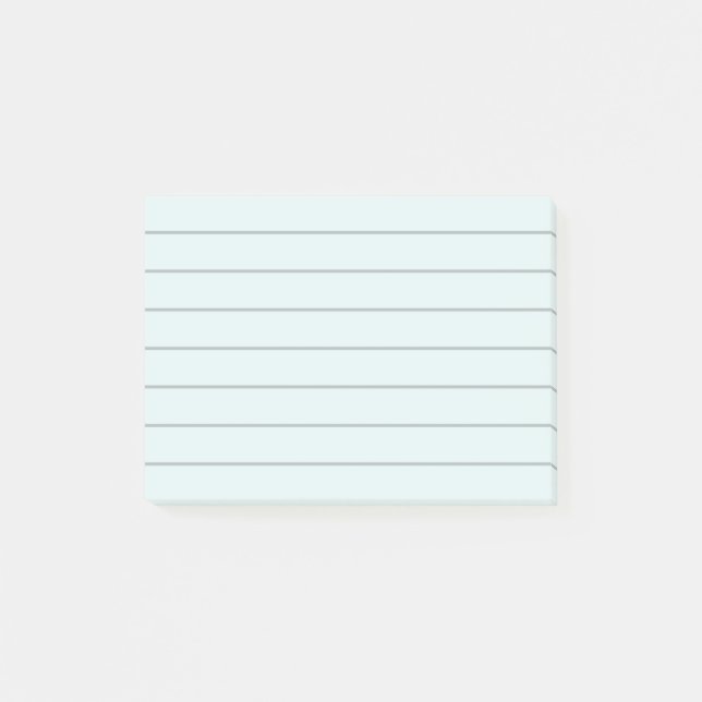 Pistaschgrönt linjerat papper post-it block (Framsida)