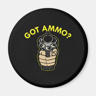 Pistol för svartharAmmo Magnet