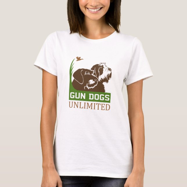 pistol hundar obegränsat tee (Framsida)