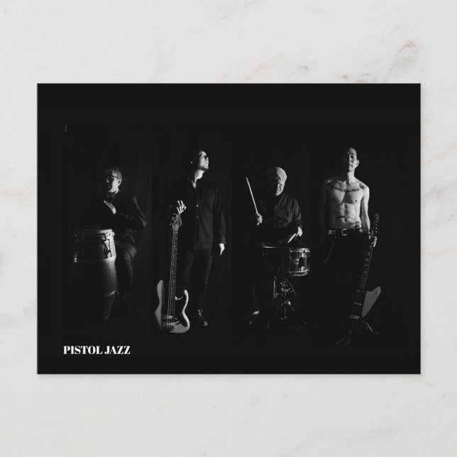PISTOL JAZZ VYKORT (Framsida)