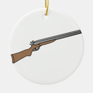 Pistol Julgransprydnad Keramik