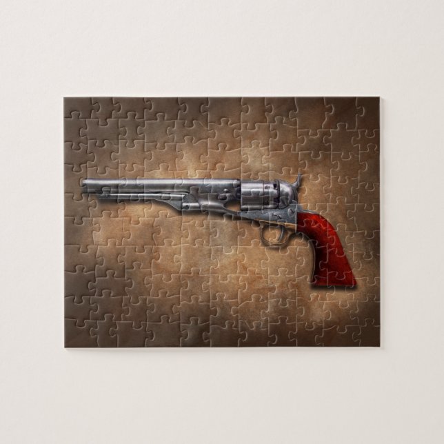 Pistol - Modell 1860 Armérevolver Pussel (Horisontell)