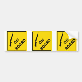 Pistol ombord bildekal