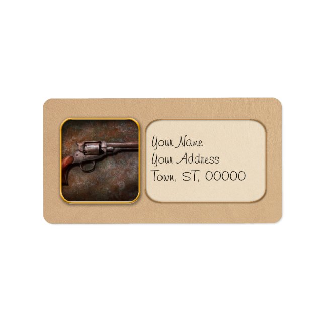 Pistol - Polis - Dansa för mig Adressetikett (Framsidan)