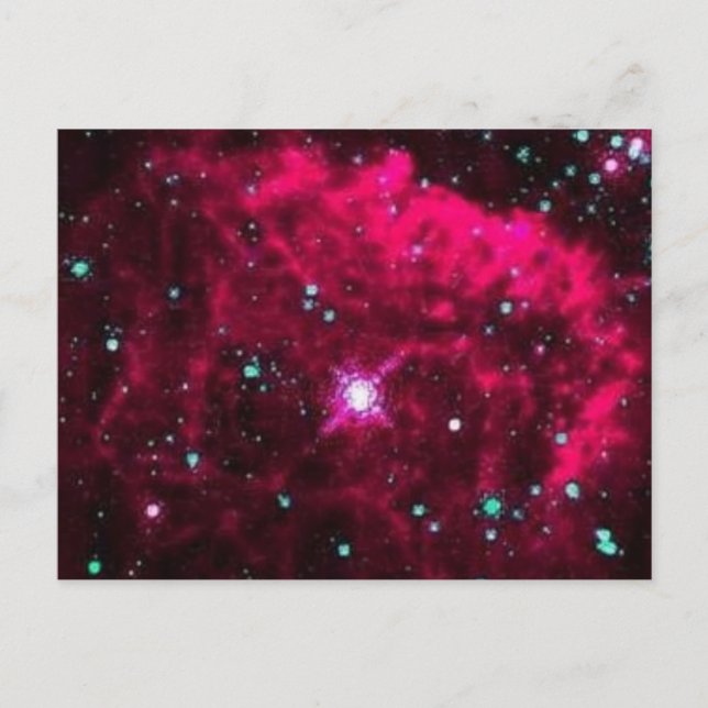 Pistol Star Vykort (Framsida)