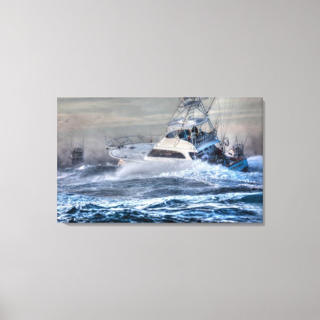 "Pistol Start", Cabo San Lucas, Mexiko Canvastryck (Framsida)