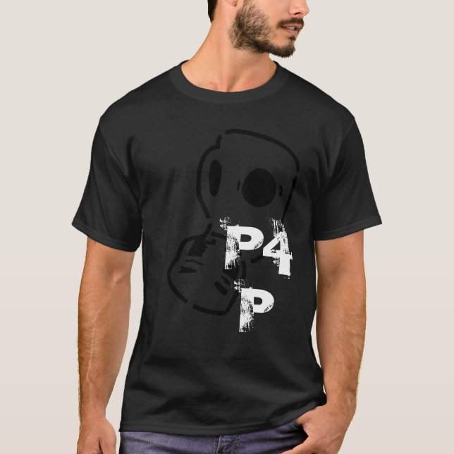 Pistoler för Pandas T-shirt (Framsida)