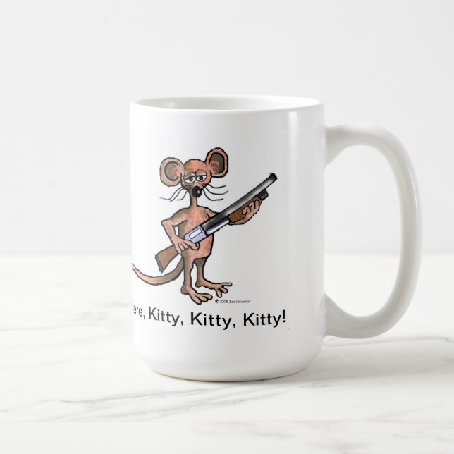 PISTOLMUSmugg Kaffemugg (Höger)