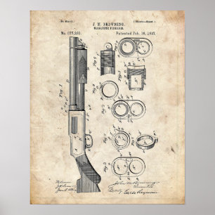 Pistolpatent Poster