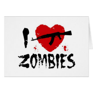 PistolZombies Hälsningskort