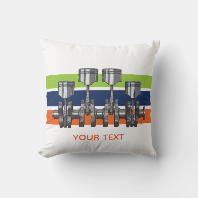 Piston Crankshaft Kudde (Framsida)